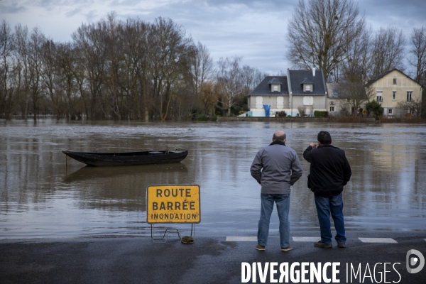 Les inondations de la Loire en Anjou