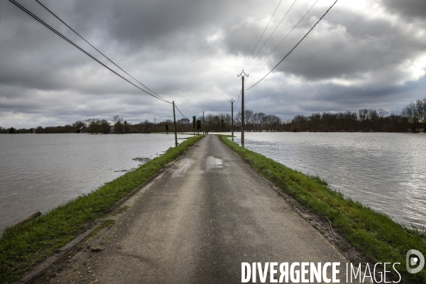 Les inondations de la Loire en Anjou