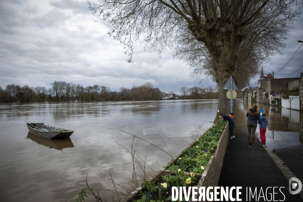 Les inondations de la Loire en Anjou