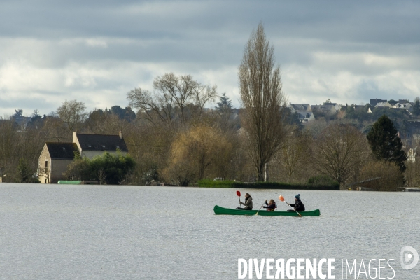 Les inondations de la Loire en Anjou