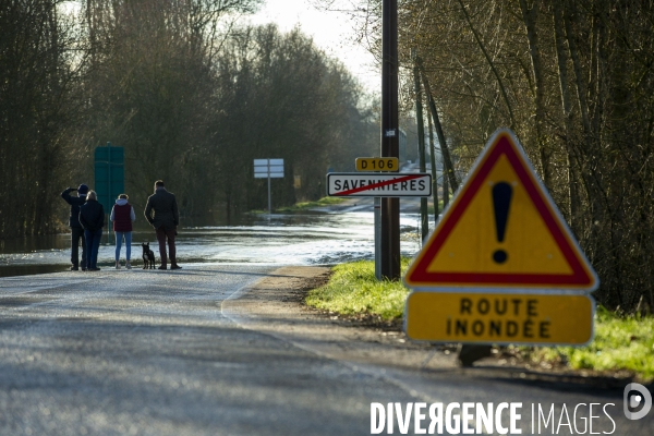 Les inondations de la Loire en Anjou