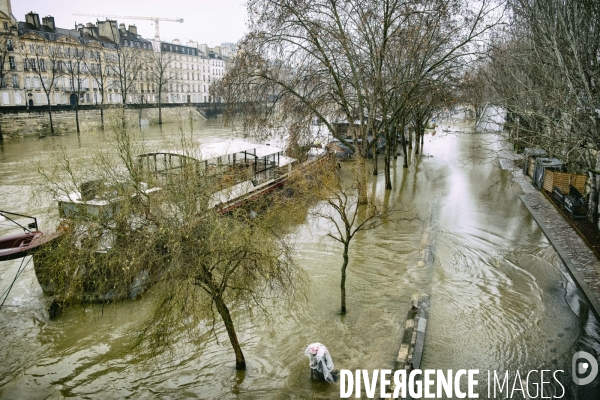 La Seine à nouveau en crue
