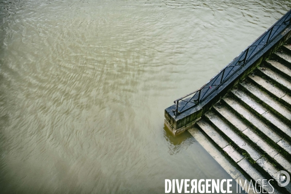 La Seine à nouveau en crue