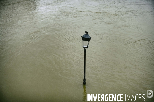 La Seine à nouveau en crue