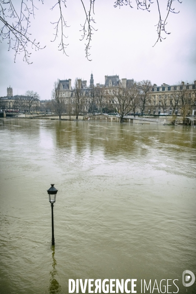 La Seine à nouveau en crue