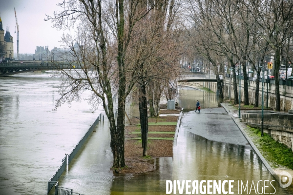 La Seine à nouveau en crue