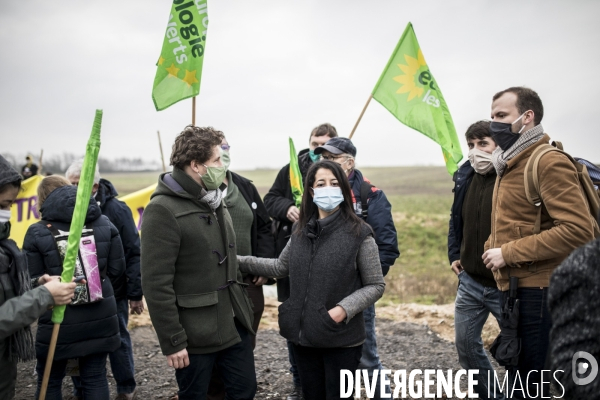 Manifestation Non à Tropicalia sur la cote d Opale