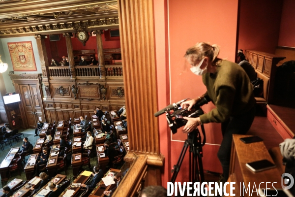 Le conseil de paris du 2 fevrier 2021