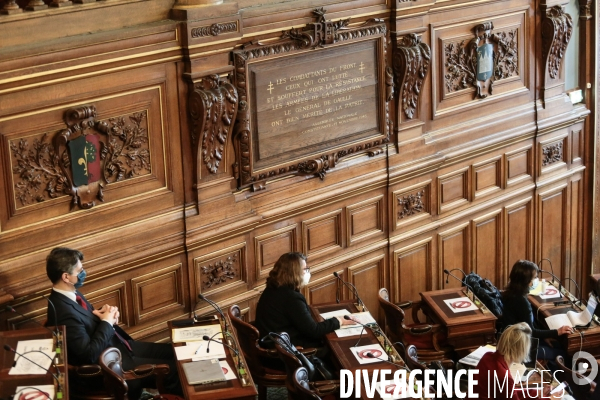 Le conseil de paris du 2 fevrier 2021