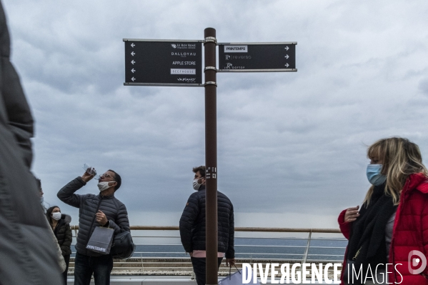 Fermeture des Terrasses du Port