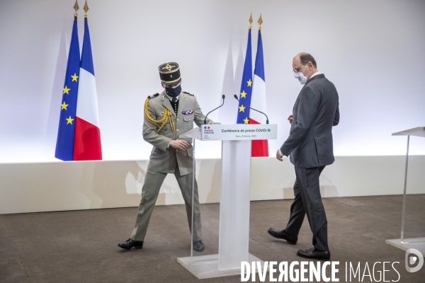 Castex, Véran, Darmanin et Borne : point presse sur le Covid-19