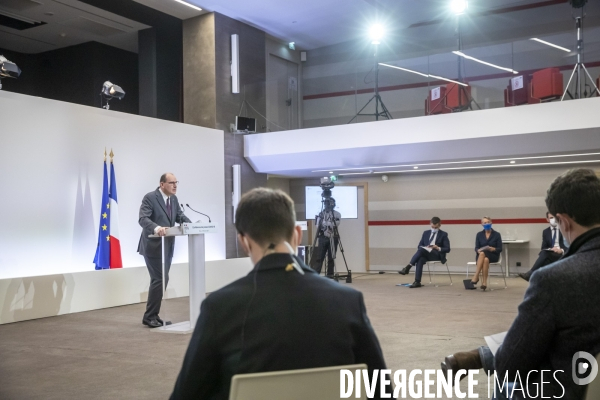 Castex, Véran, Darmanin et Borne : point presse sur le Covid-19