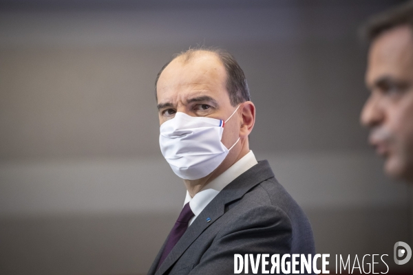 Castex, Véran, Darmanin et Borne : point presse sur le Covid-19