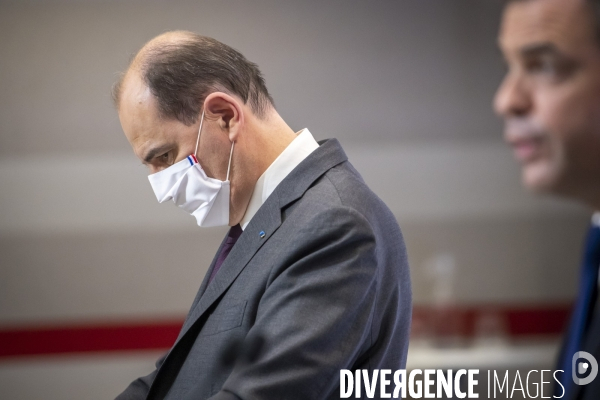 Castex, Véran, Darmanin et Borne : point presse sur le Covid-19