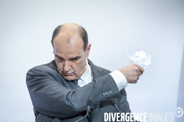 Castex, Véran, Darmanin et Borne : point presse sur le Covid-19
