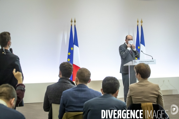Castex, Véran, Darmanin et Borne : point presse sur le Covid-19