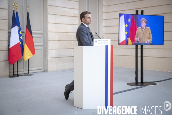 Macron et Merkel : conseil de défense franco-allemand