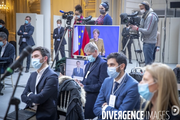 Macron et Merkel : conseil de défense franco-allemand