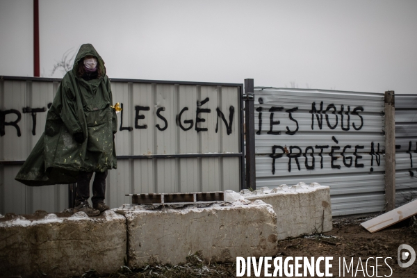 Installation d une ZAD à Gonesse