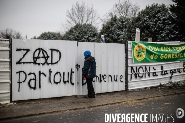 Installation d une ZAD à Gonesse