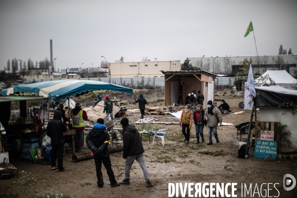 Installation d une ZAD à Gonesse
