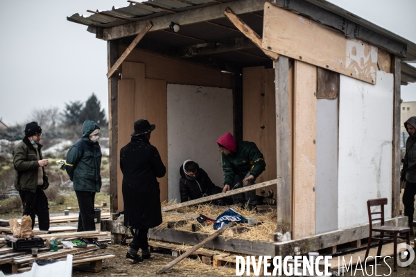 Installation d une ZAD à Gonesse