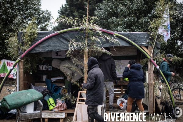 Installation d une ZAD à Gonesse