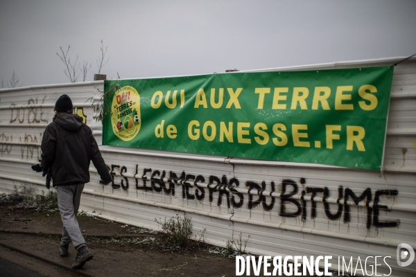 Installation d une ZAD à Gonesse
