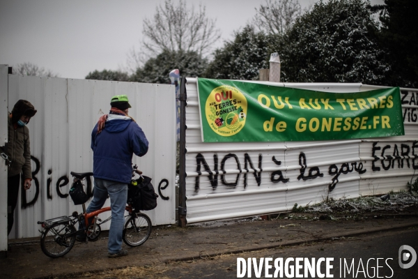Installation d une ZAD à Gonesse