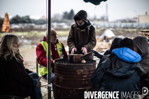 Installation d une ZAD à Gonesse