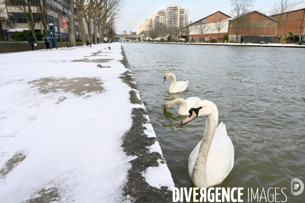 La neige à Paris.