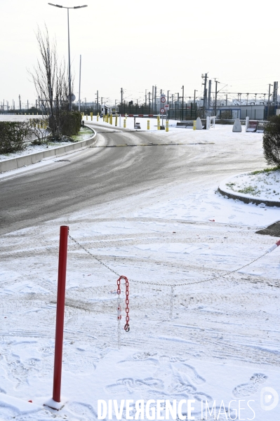 La neige à Paris.