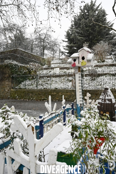 La neige à Paris.