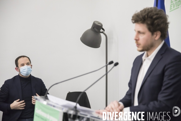 Elections régionales 2021 : Conférence de presse de Julien Bayou 10022021