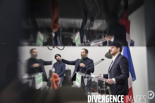 Elections régionales 2021 : Conférence de presse de Julien Bayou 10022021