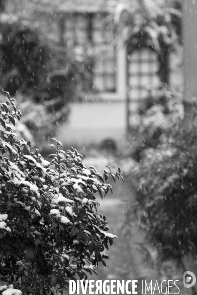 La neige à Paris.