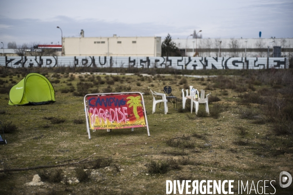 6eme jour d occupation de la zad du triangle de  gonesse