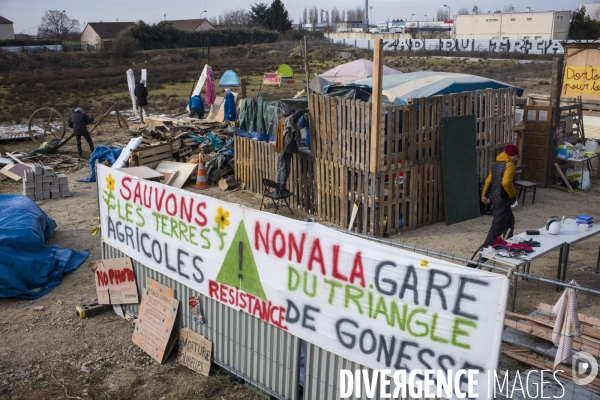 6eme jour d occupation de la zad du triangle de  gonesse