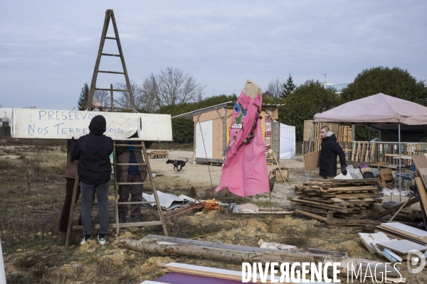 6eme jour d occupation de la zad du triangle de  gonesse