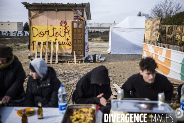 6eme jour d occupation de la zad du triangle de  gonesse