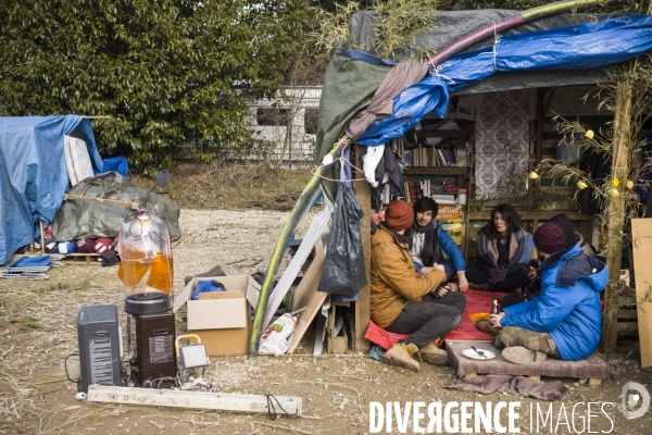 6eme jour d occupation de la zad du triangle de  gonesse