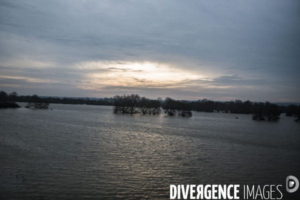 Paysage vu du train.