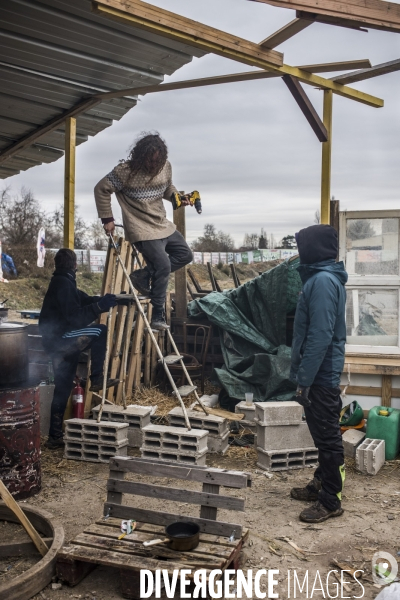 9 eme jour d occupation de la zad du triangle de gonesse.