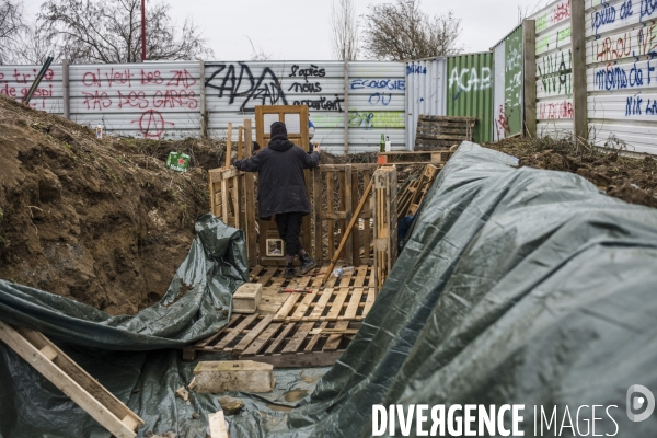 9 eme jour d occupation de la zad du triangle de gonesse.