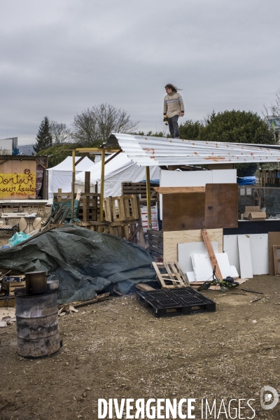 9 eme jour d occupation de la zad du triangle de gonesse.