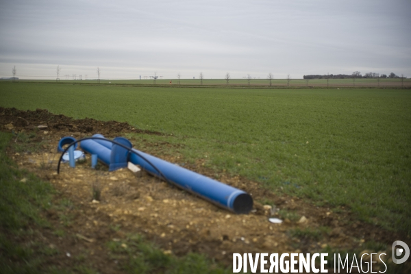 9 eme jour d occupation de la zad du triangle de gonesse.