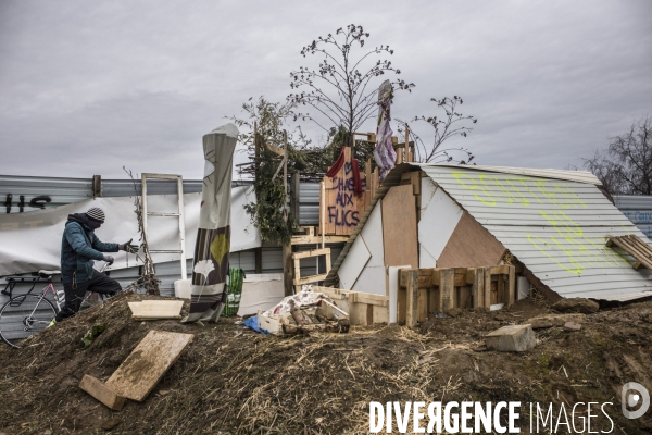 9 eme jour d occupation de la zad du triangle de gonesse.