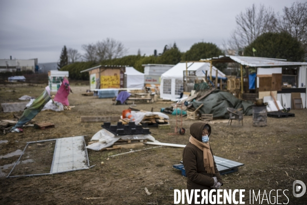 9 eme jour d occupation de la zad du triangle de gonesse.