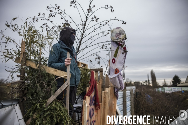 9 eme jour d occupation de la zad du triangle de gonesse.