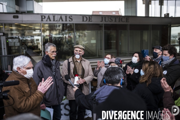 Convocation du president du cptg bernard loup, dans l occupation de la zad de gonesse.